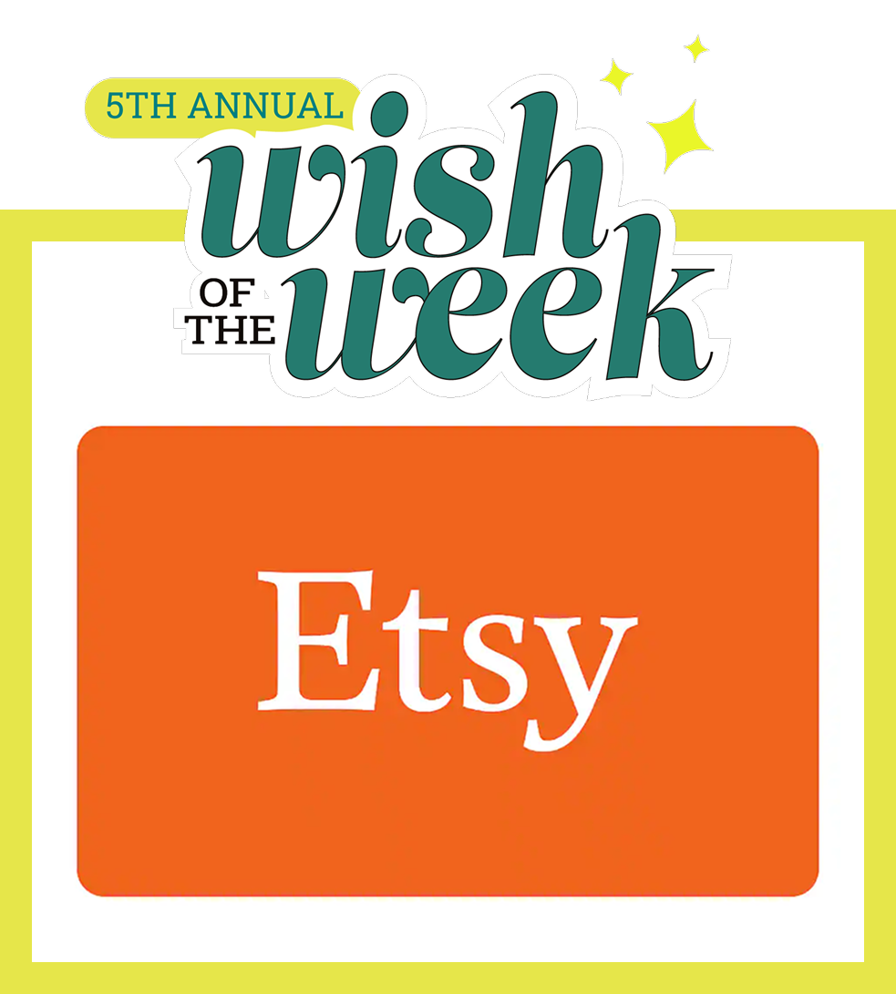 Elfster's 5th Annual Wish of the Week giveaway